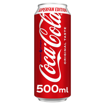 Original Taste Soft Drink Can 500ml by Coca-Cola at The British Vault