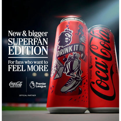 Original Taste Soft Drink Can 500ml by Coca-Cola at The British Vault