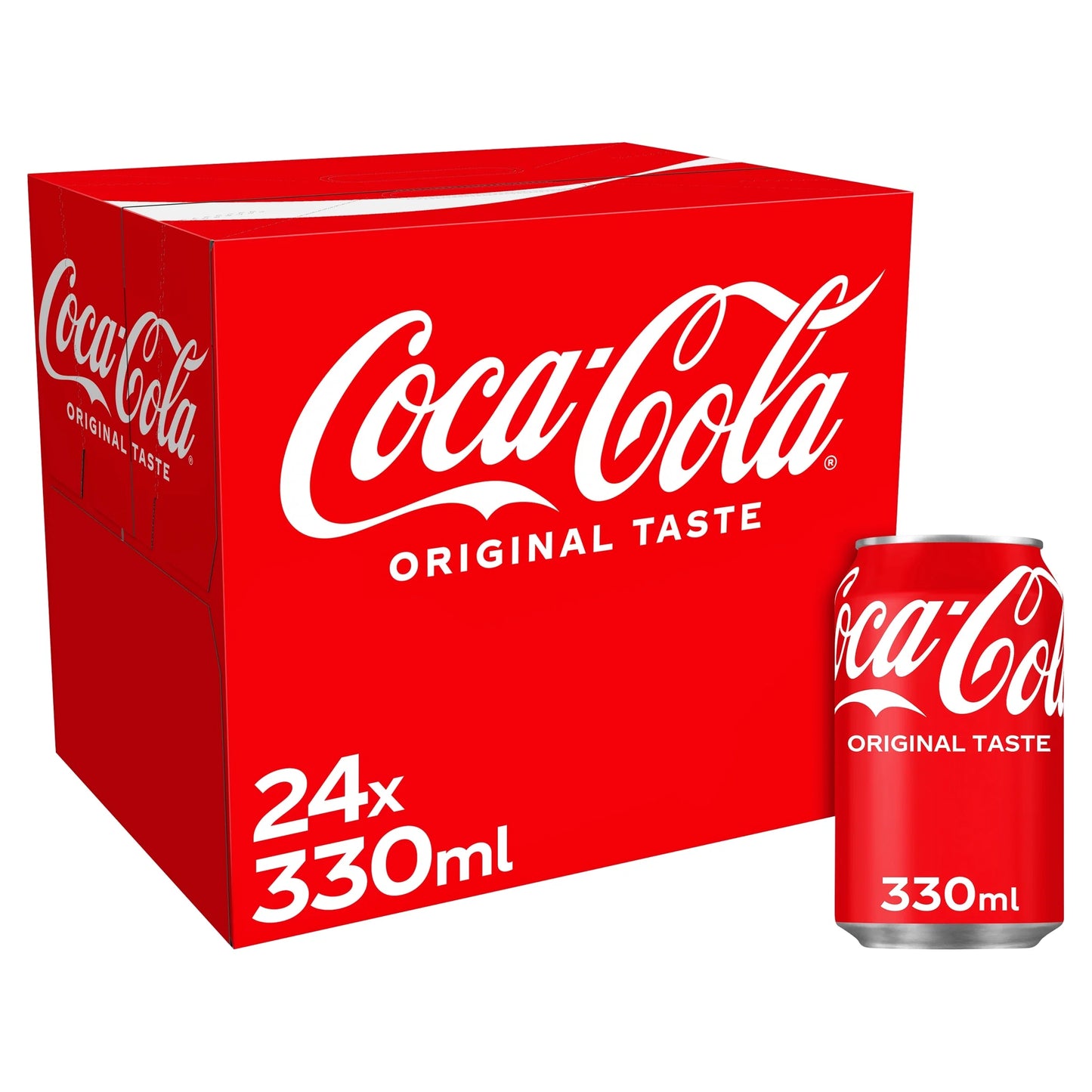 Original Taste Soft Drink Cans 24 X by Coca-Cola