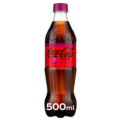 Zero Sugar Cherry 500ml by Coca-Cola