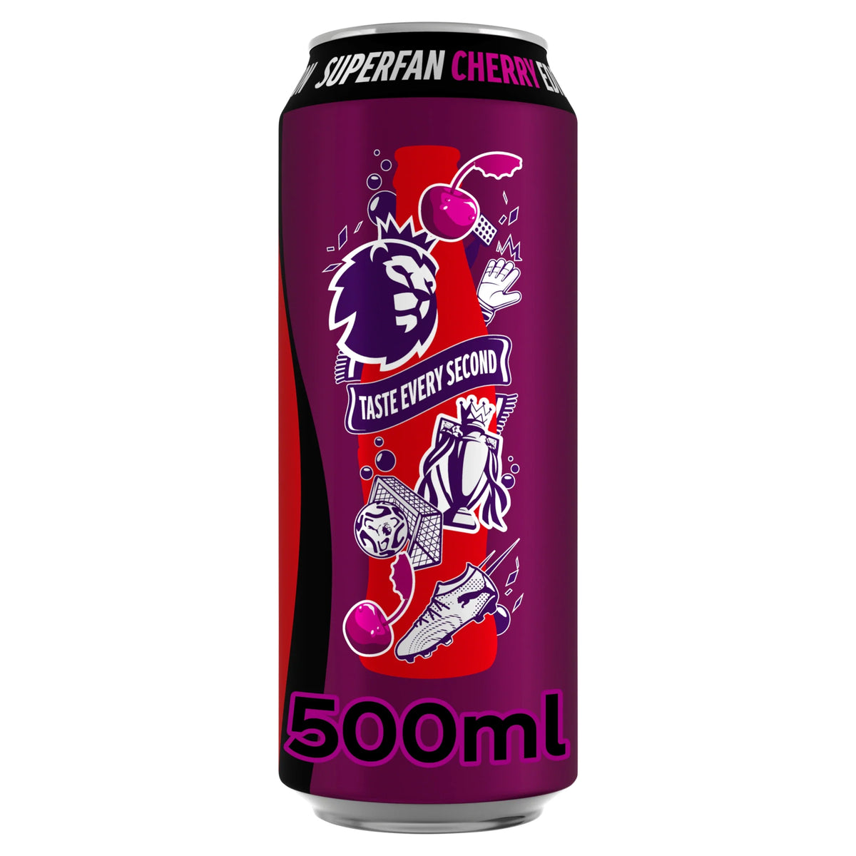 Coca Cola Zero Sugar Cherry Edition 500ml by Coca-Cola at The British Vault