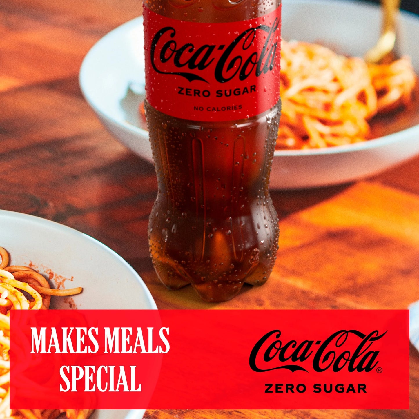 Zero Sugar Soft Drink Bottle 2l by Coca-Cola
