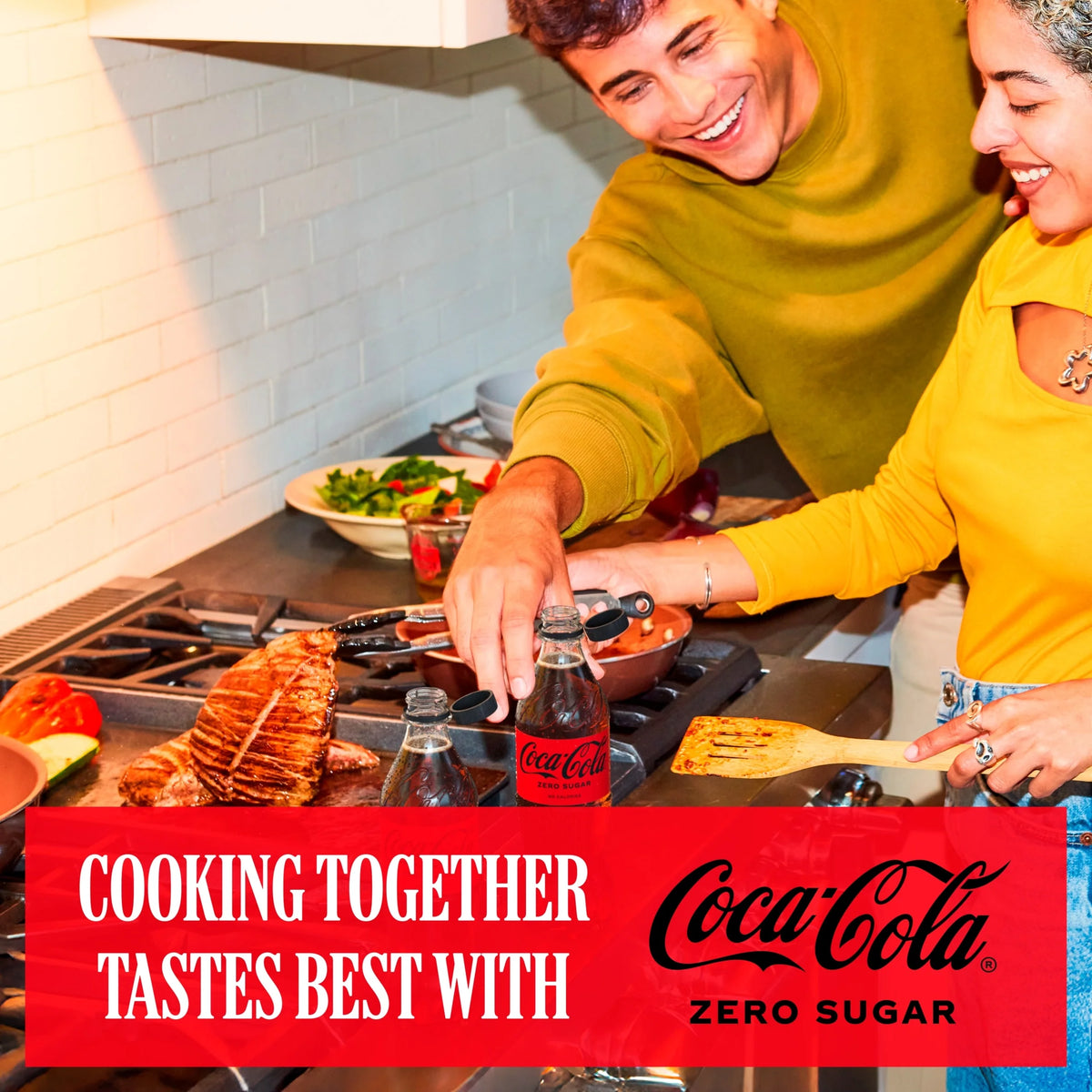 Zero Sugar Soft Drink Bottle 500 Ml by Coca-Cola