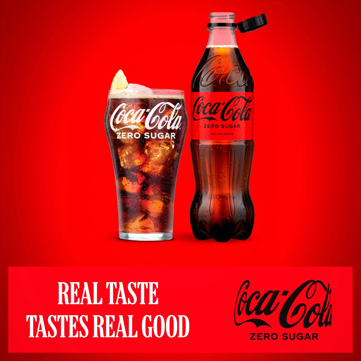 Zero Sugar Soft Drink Bottle 500 Ml by Coca-Cola