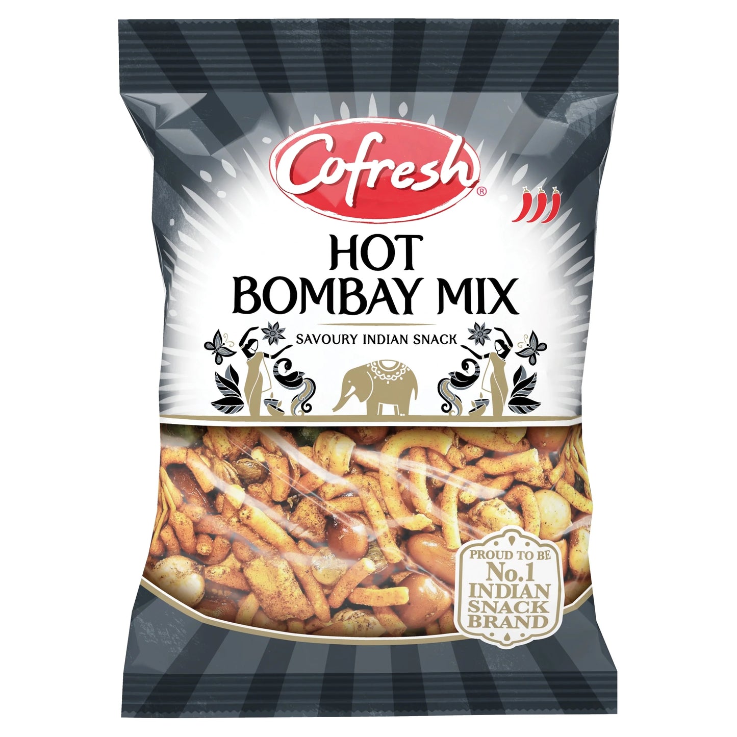 Hot Bombay Mix 325g by COFRESH