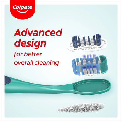 360 Deep Clean Soft Manual Toothbrush by Colgate