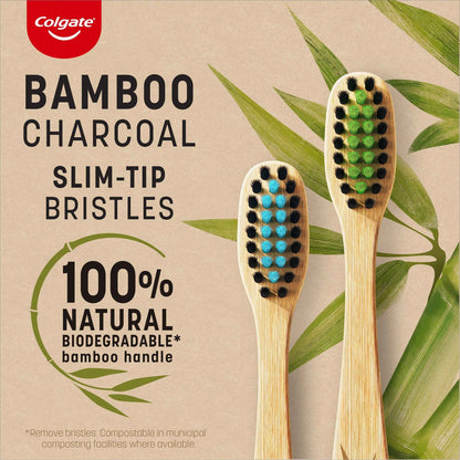 Bamboo Charcoal Soft Toothbrush by Colgate