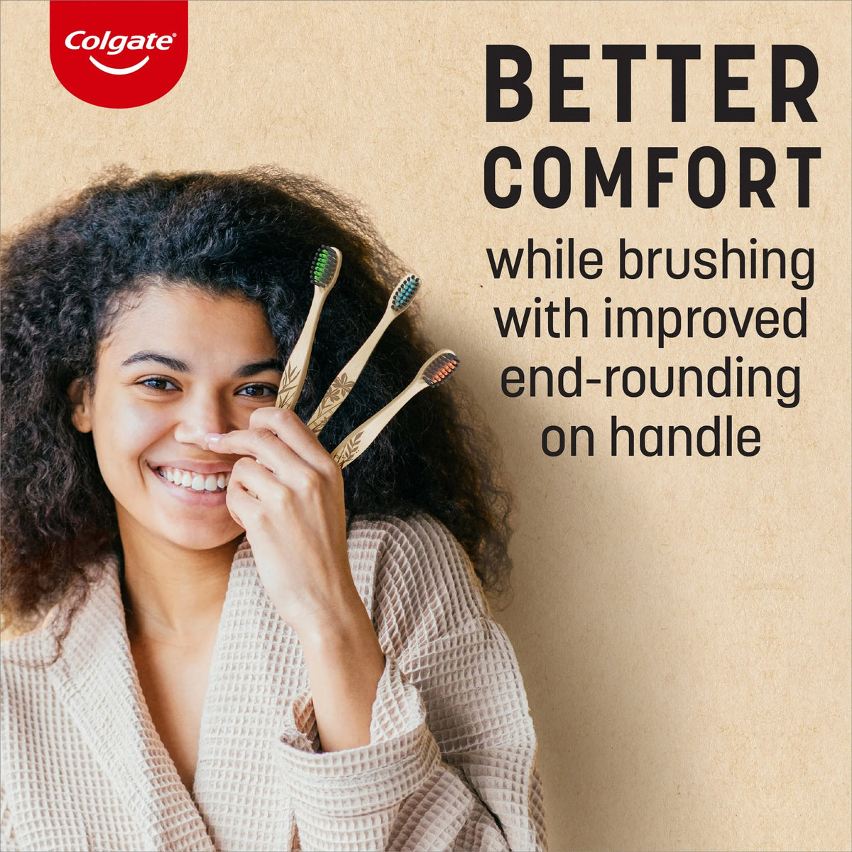 Bamboo Charcoal Soft Toothbrush by Colgate