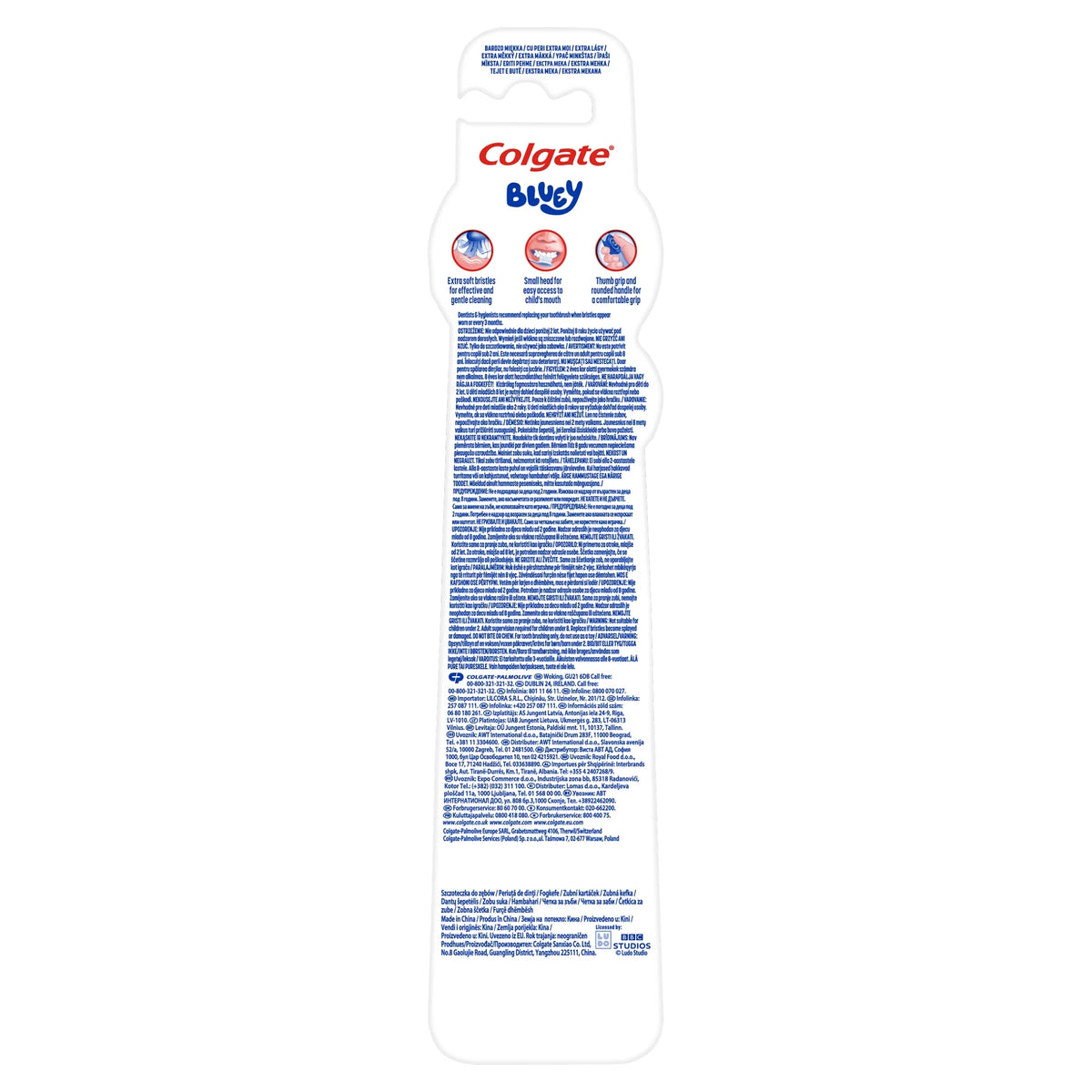 Kids 3-5 Years Bluey Extra Soft by Colgate