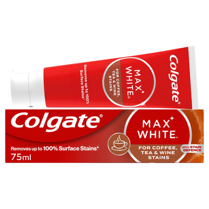 Max White For Coffee, Tea & Wine by Colgate