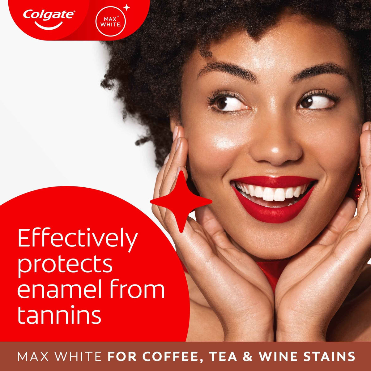 Max White For Coffee, Tea & Wine by Colgate