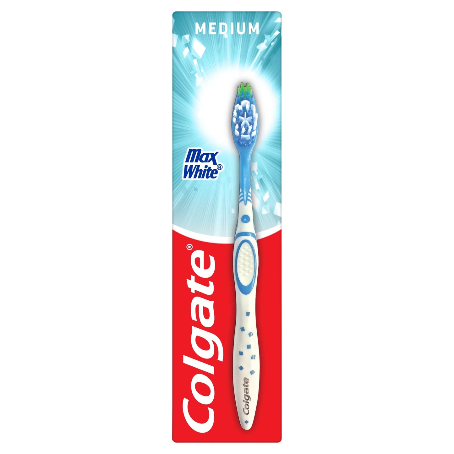 Max White Medium Toothbrush by Colgate