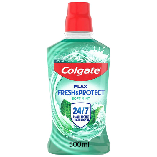 Plax Soft Mint Mouthwash Alcohol Free by Colgate