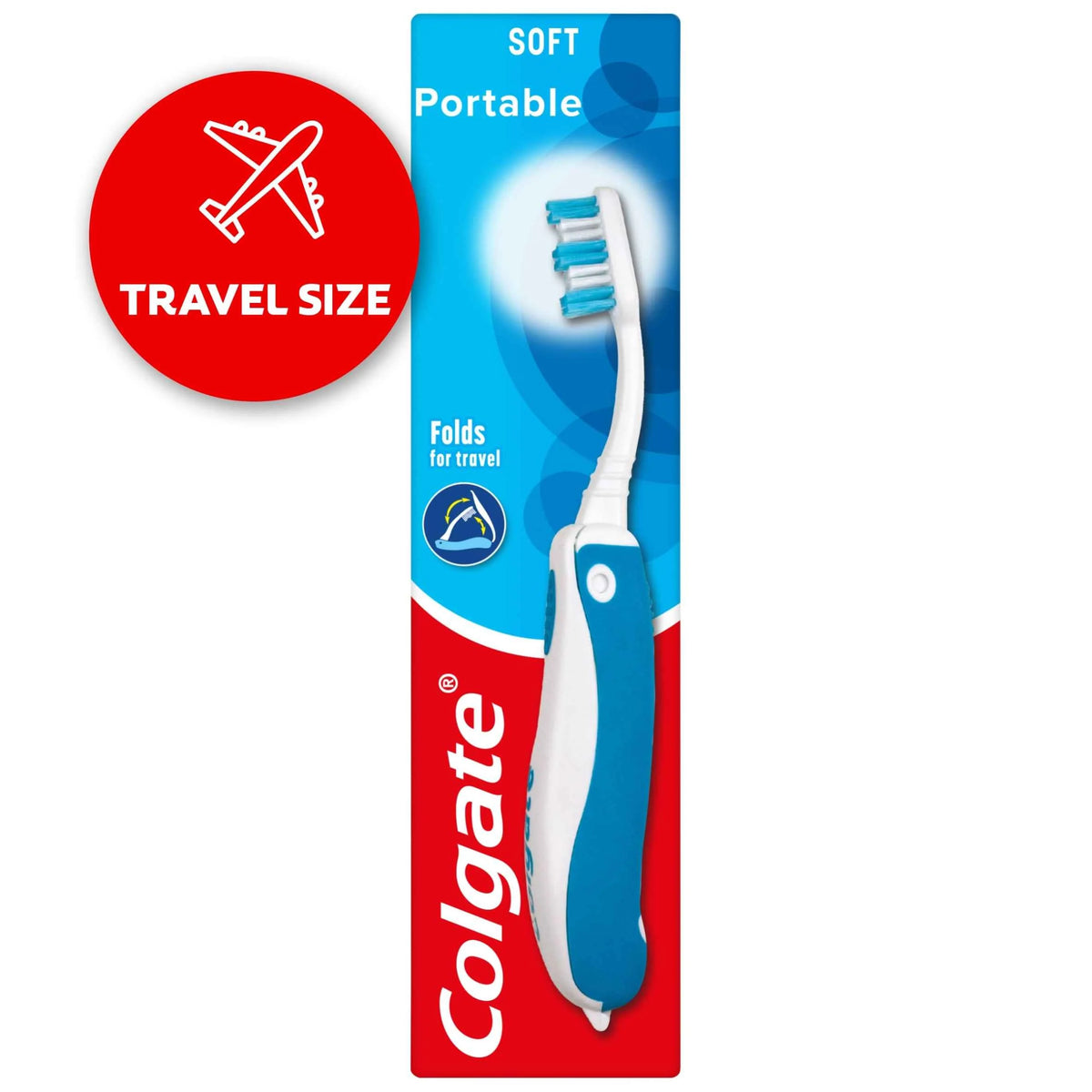 Portable Travel Soft Toothbrush by Colgate