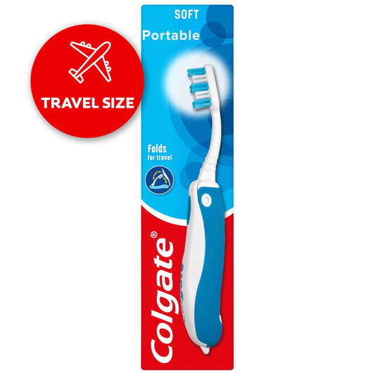 Portable Travel Soft Toothbrush by Colgate