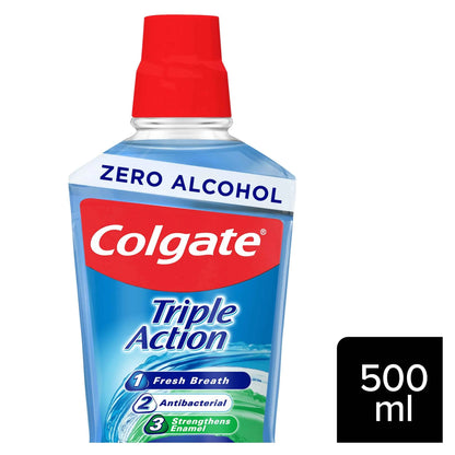 Triple Action Mouthwash Alcohol Free by Colgate