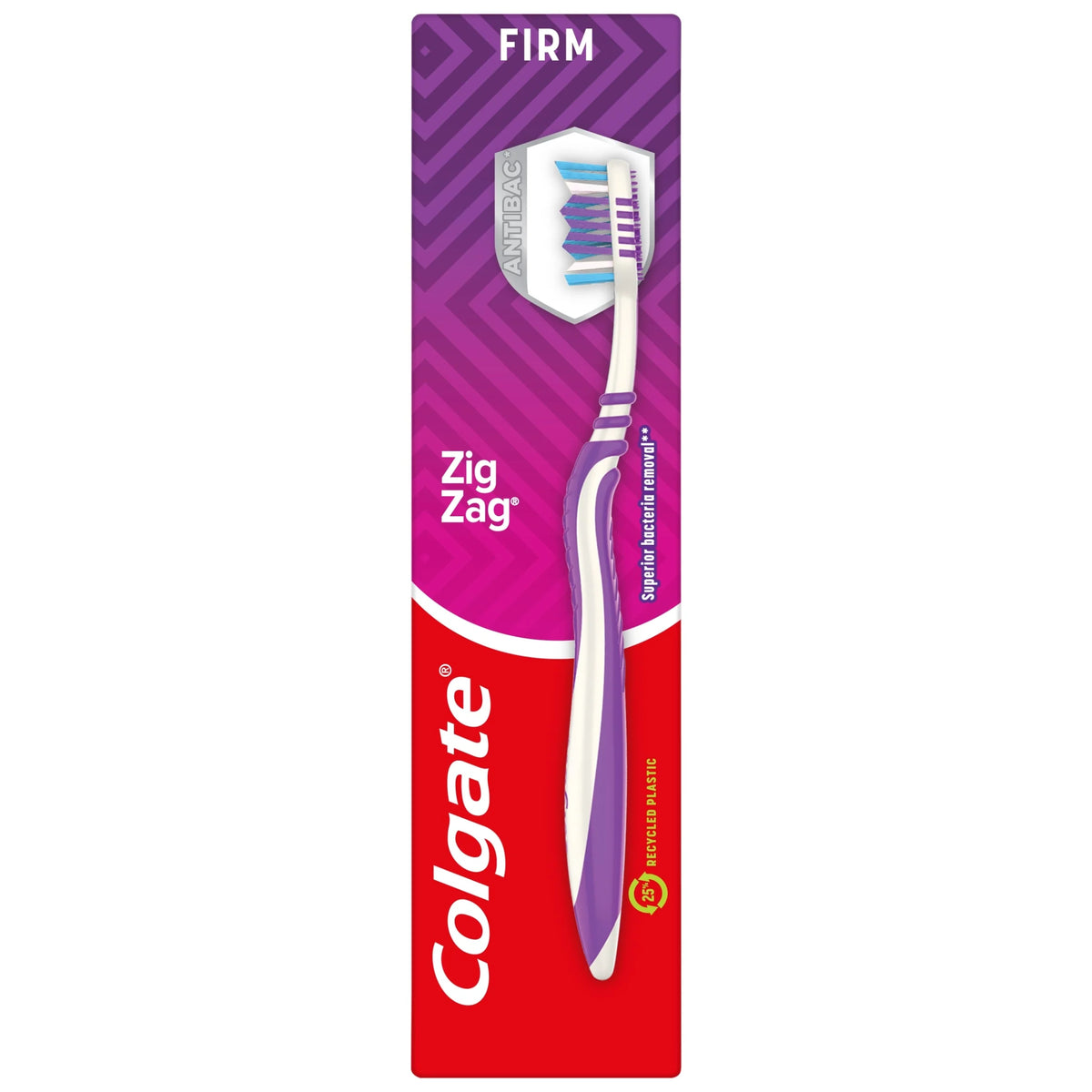 Zig Zag Firm Toothbrush by Colgate