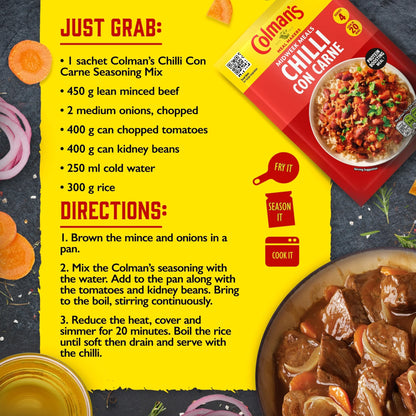 Colman's Chilli Con Carne Recipe Mix 50g by COLMANS