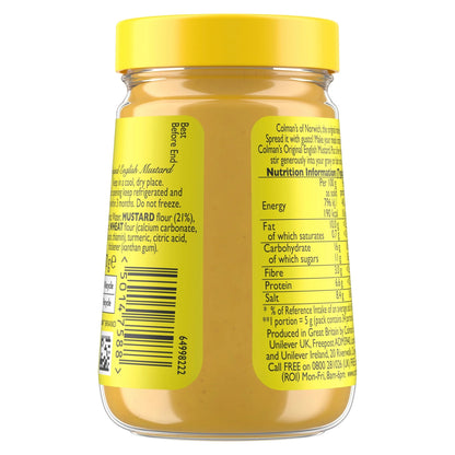 Colman's Original English Mustard Jar 170g by COLMANS