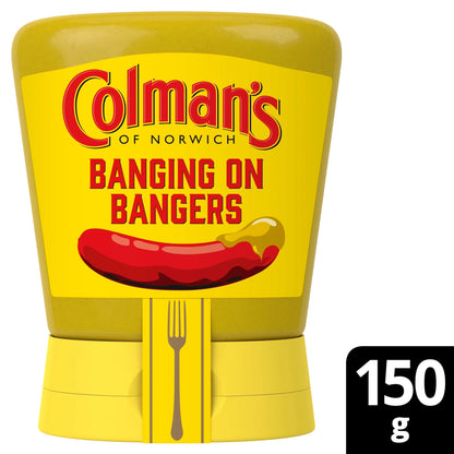 Colman's Original English Squeezy Mustard 150g by COLMANS