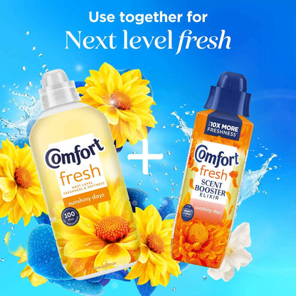 Fresh Fabric Conditioner Sunshiny Days 31 Washes 930ml by COMFORT