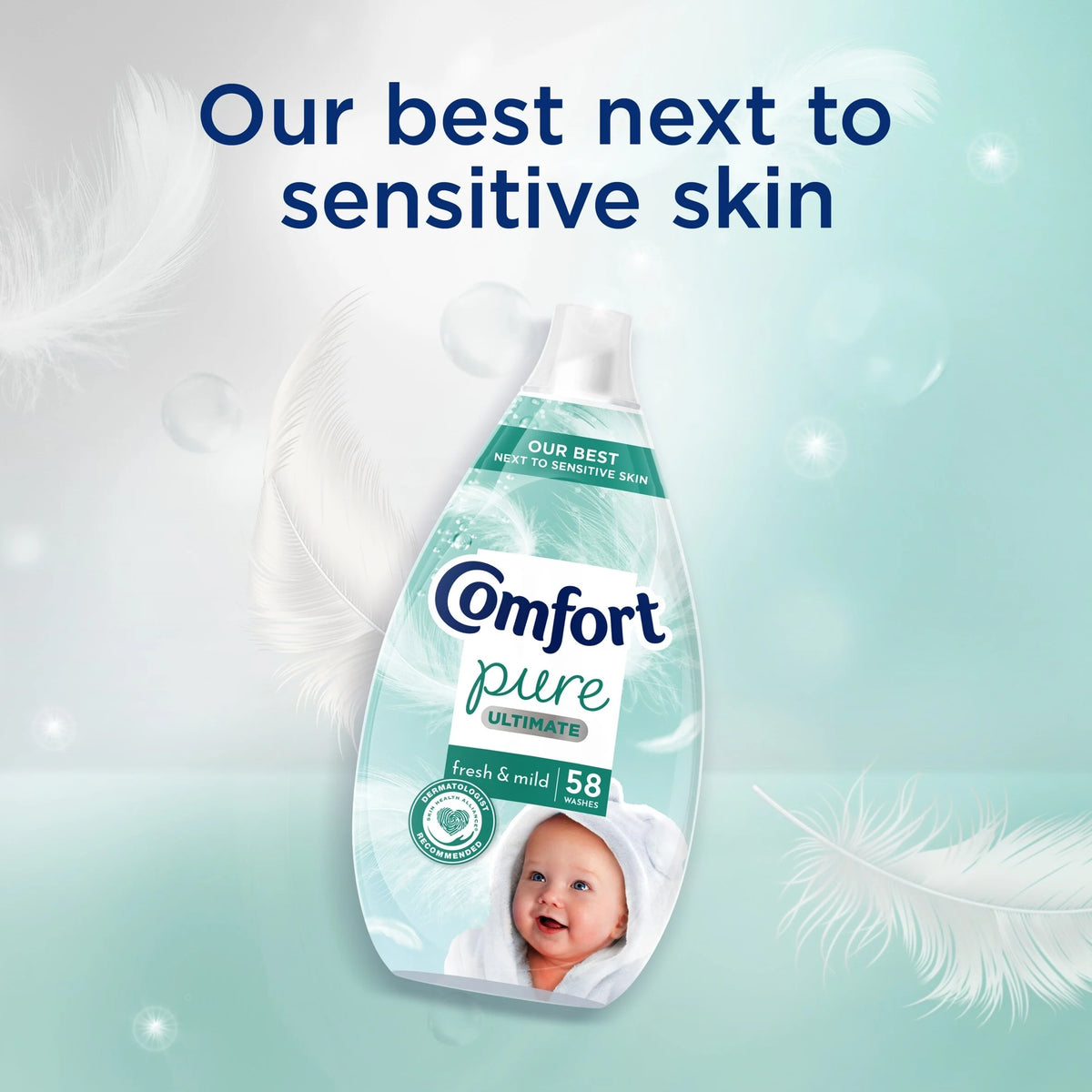 Ultimate Pure Fresh & Mild Fabric Ultra-concentrated Fabric by COMFORT