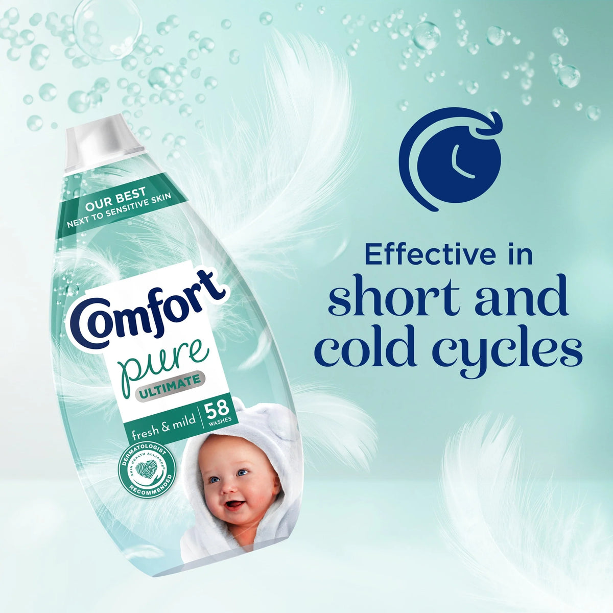 Ultimate Pure Fresh & Mild Fabric Ultra-concentrated Fabric by COMFORT