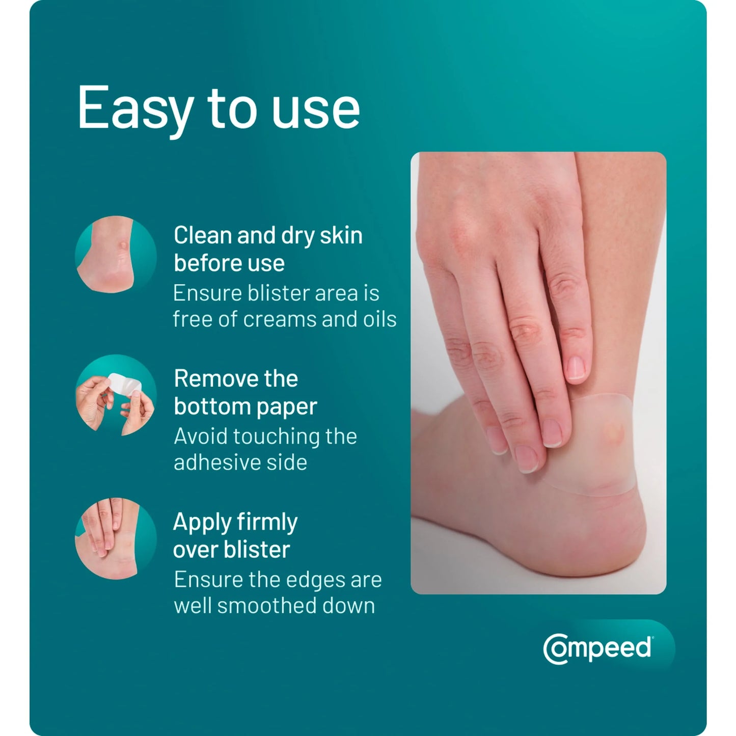 Blister Medium 4 Plasters by COMPEED