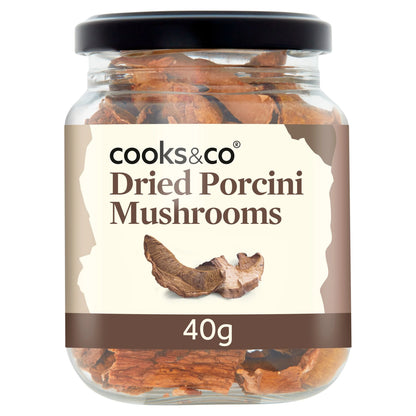 Dried Porcini Mushrooms 40g by COOKS & CO