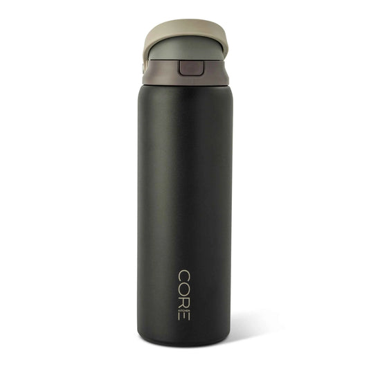 Black Hydra Dual Function Water Bottle 946ml by CORE KITCHEN