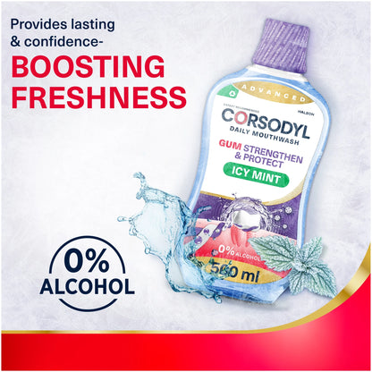 Gum Strengthen & Protect Icy Mint by CORSODYL