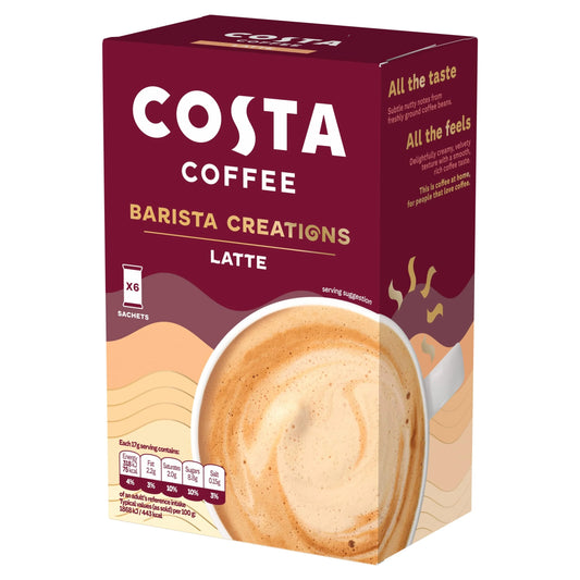 Coffee Barista Creations Latte 6 by COSTA