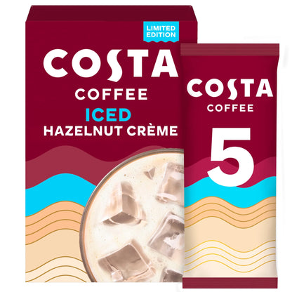 Coffee Iced Hazelnut Crème 5x14.5g by COSTA
