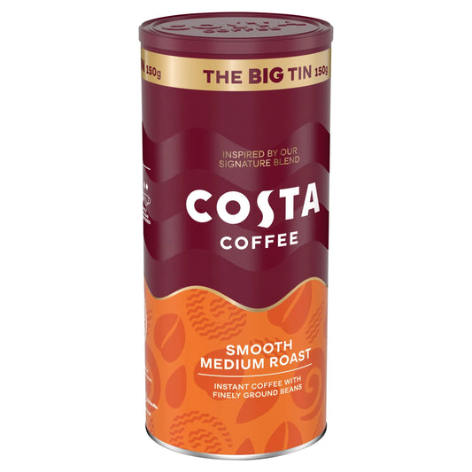 Coffee Smooth Medium Roast Instant 150g by COSTA