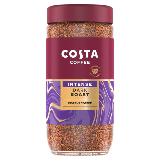 Intense Dark Blend Instant Coffee 190g by COSTA