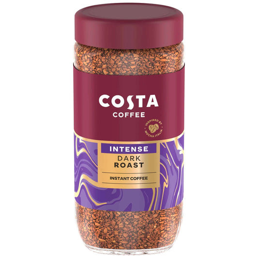 Intense Dark Blend Instant Coffee 190g by COSTA