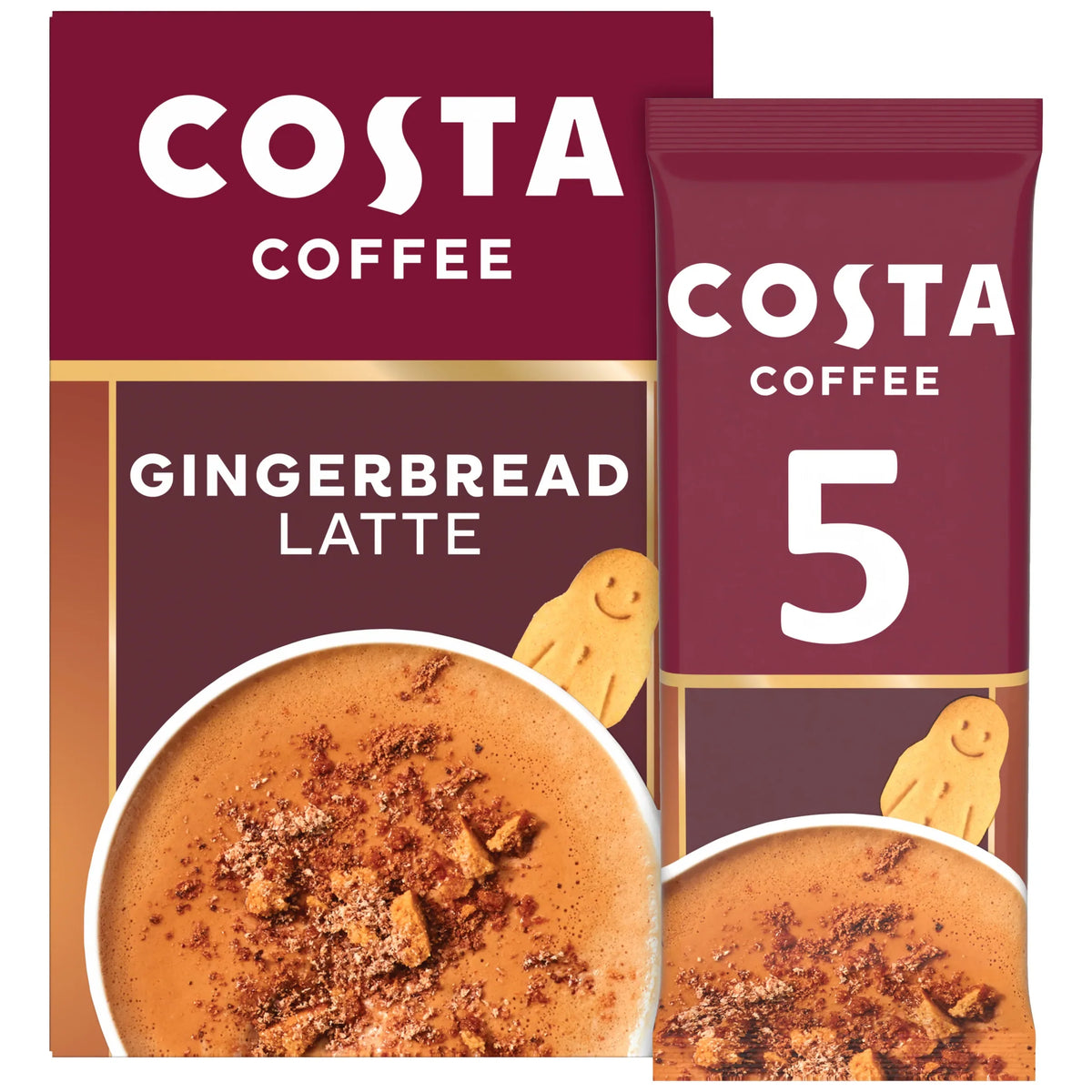 Limited Edition Gingerbread Latte by COSTA at The British Vault
