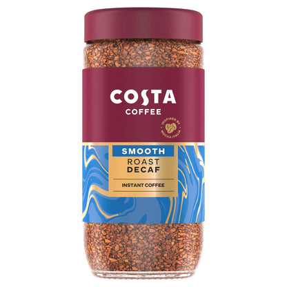 Smooth Decaf Blend Instant Coffee 190g by COSTA
