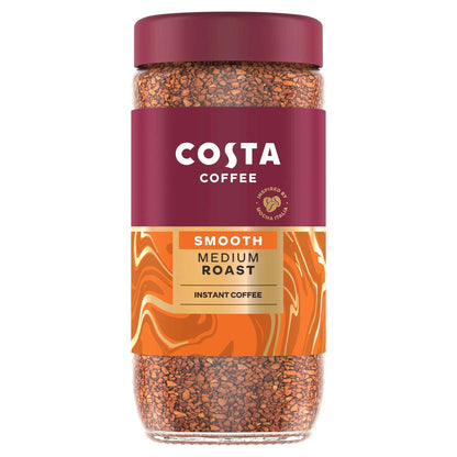 Smooth Medium Blend Instant Coffee 190g by COSTA
