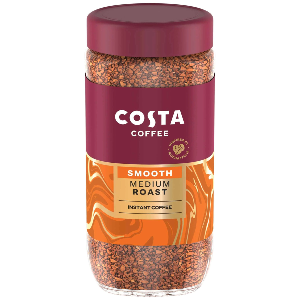 Smooth Medium Blend Instant Coffee 190g by COSTA