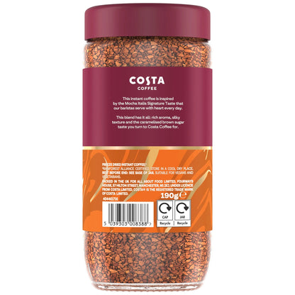 Smooth Medium Blend Instant Coffee 190g by COSTA