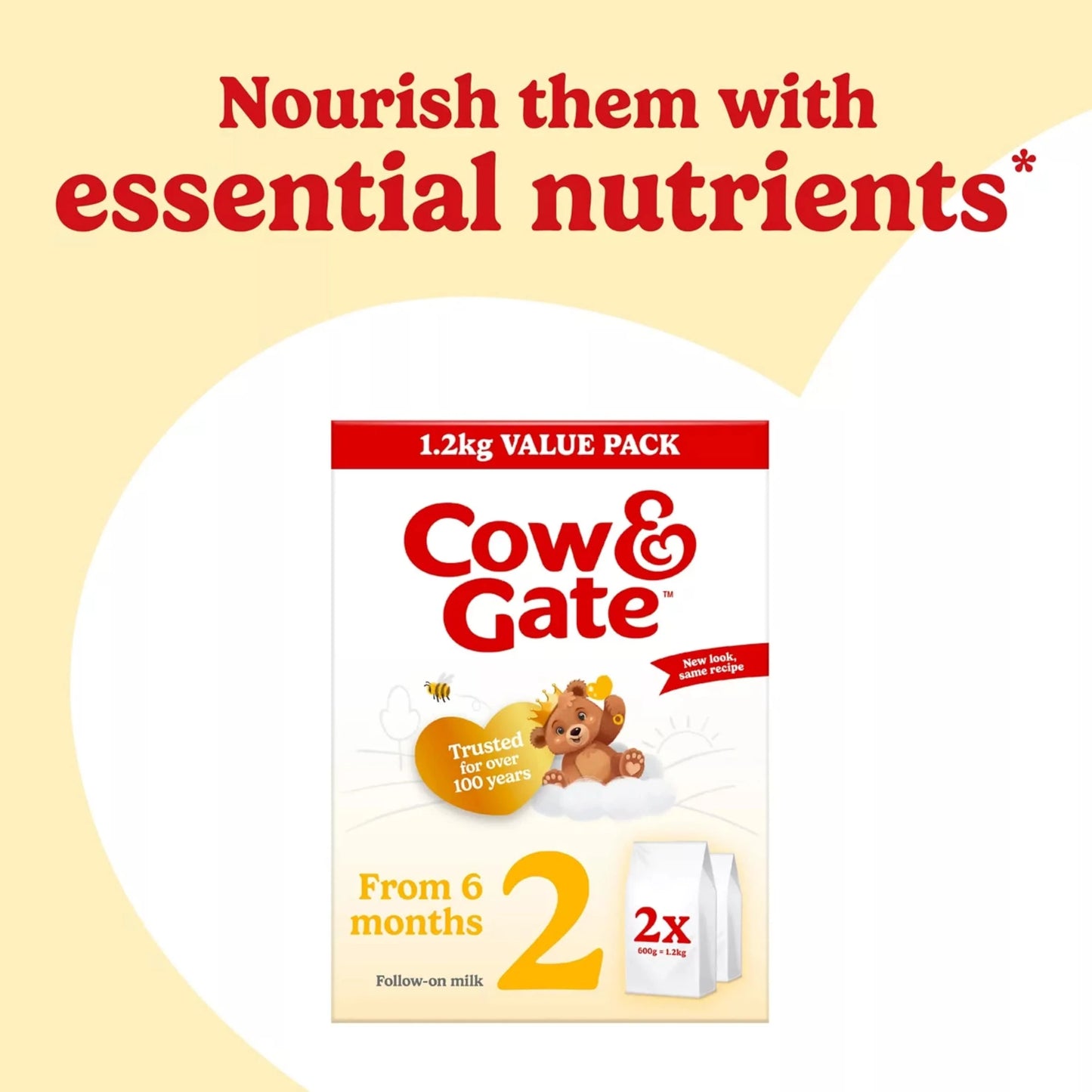 2 Follow On Baby Milk Formula by Cow & Gate