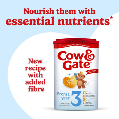 3 Toddler Milk Formula 1+ Years 800g by Cow & Gate