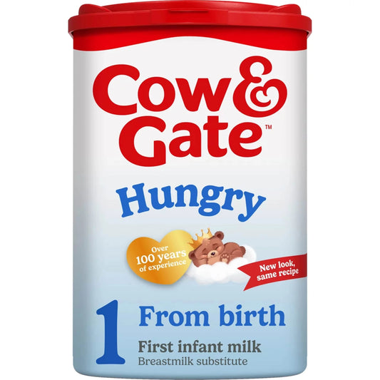 Hungry First Baby Milk Formula Powder 0-12 Months 800g by Cow & Gate