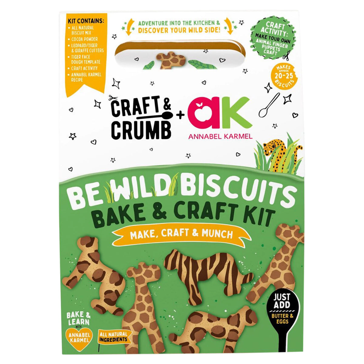 Be Wild Biscuits Bake & Craft by CRAFT & CRUMB