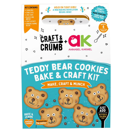 Teddy Bear Cookies Bake & Craft Kit 255g by CRAFT & CRUMB