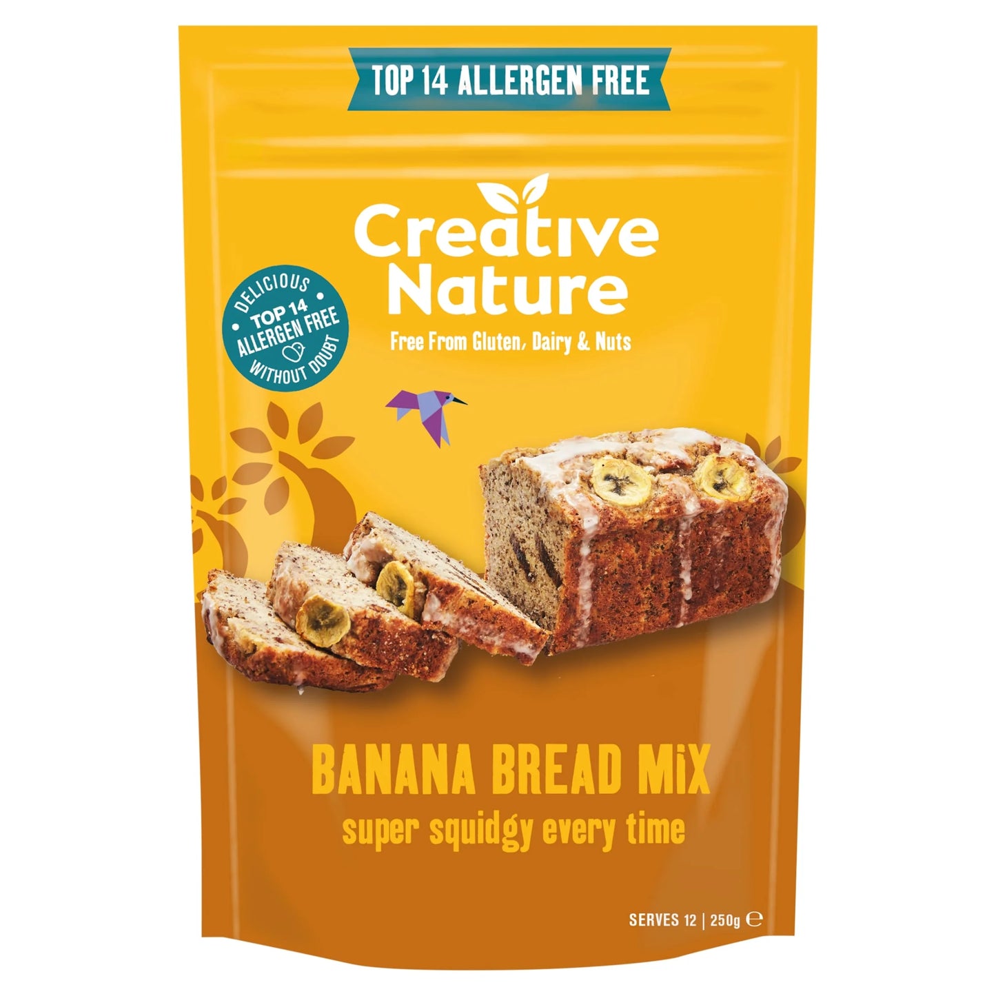 Banana Bread Mix 250g by CREATIVE NATURE