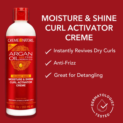 Creme Of Nature Argan Oil Curl Activator 354ml by Crème of Nature