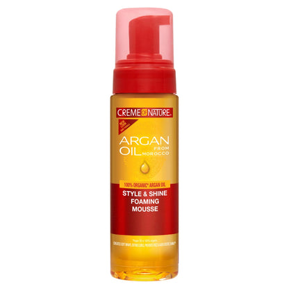 Creme Of Nature Argan Oil Foaming Mousse 207ml by Crème of Nature