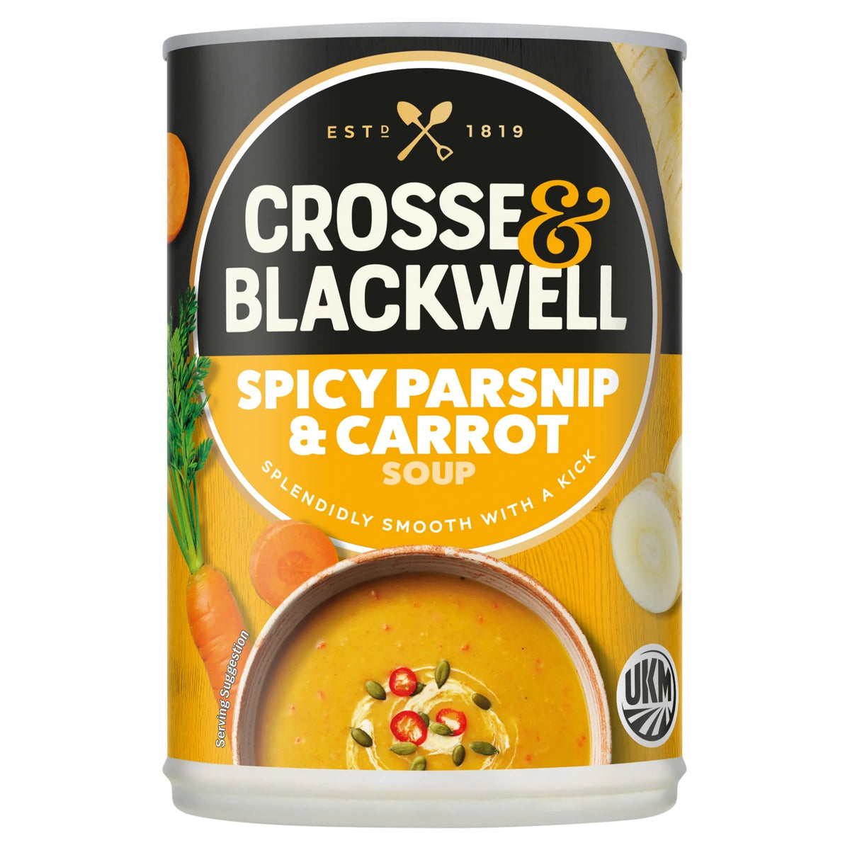 Crosse And Blackwell Spicy Parsnip & Carrot Soup 400g by CROSSE &